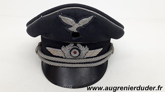 Casquette officier Luftwaffe Allemagne wwII