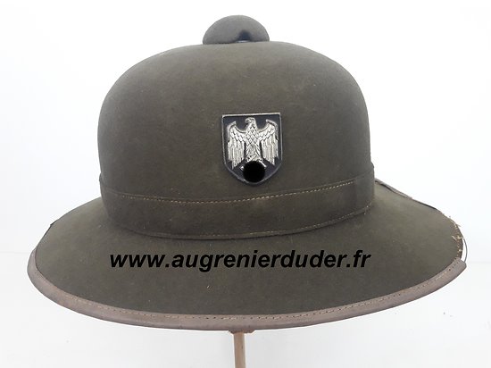 Casque tropical 2nd modèle Allemagne wwII