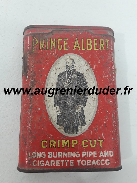 Boite tabac Prince Albert USA wwI