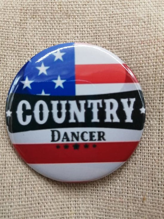 Badge country dancer - BGG015