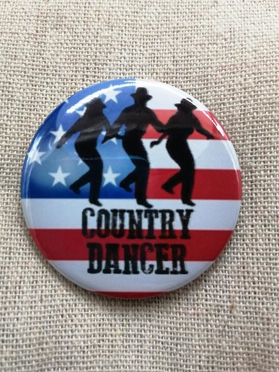 Badge country dancer - BGG022
