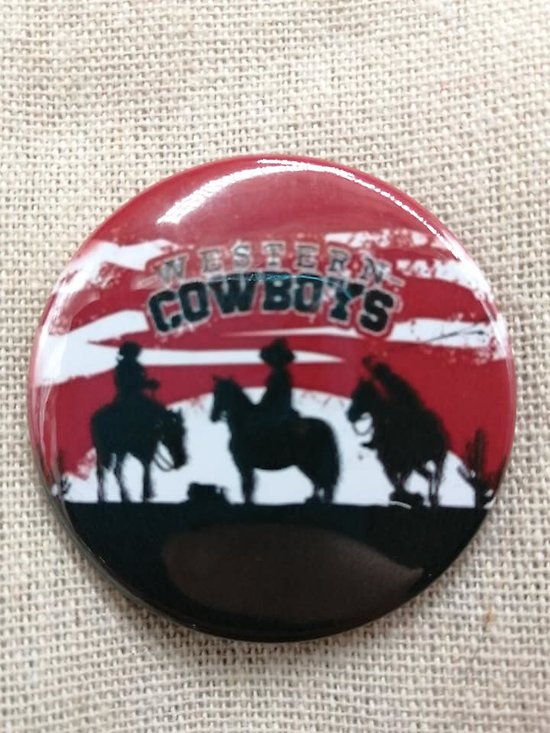 Badge Western cowboy - BGG031