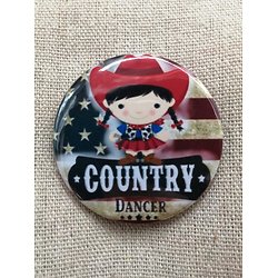 Badge country dancer - BGG032