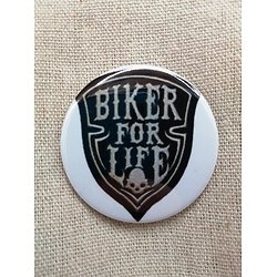 Badge Biker for life - BGG060