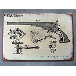Plaque Colt Patterson - PLC029