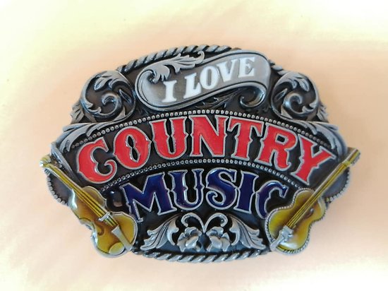 Boucle "I love country music" - BC17