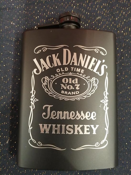 Flasque à Whisky "Jack Daniel's" Noire