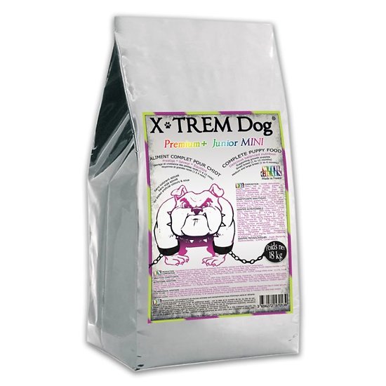 PREMIUM+ Junior MINI - X-TREM Dog Croquette naturelle pour chiot en 18kg
