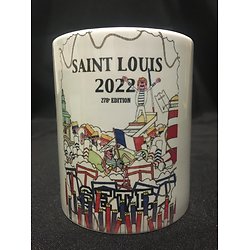 Lot de 5 Mugs de la Saint Louis