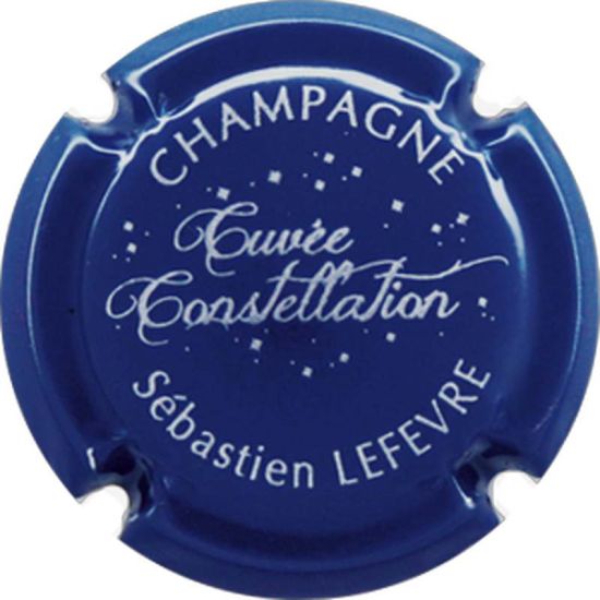 Capsule de champagne Sébastien LEFEVRE cuvée constellation 