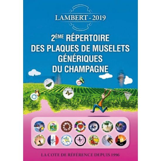 LAMBERT 2019 - Plaques muselets génériques du champagne