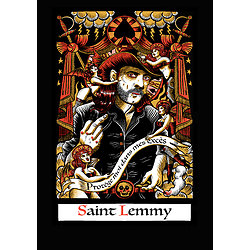 Impression d'art Lemmy Holy Rock