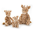 Peluche Jellycat girafe – Bashful giraffe – Medium BAS3GN 31cm