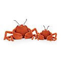Peluche Jellycat Crispin Le Crabe – Crispin Crab - Small CC6C 12 cm