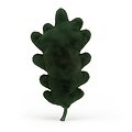 Peluche Jellycat Feuille de Chêne - Woodland Oak Leaf - LEAF2O 49 cm