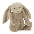 Peluche Jellycat lapin beige - Bashful beige bunny Really Big - BARB1BB 67cm