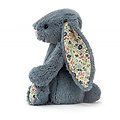 Peluche Jellycat lapin Bleu gris - Blossom Dusky Blue Bunny - Medium BL3DUSK 31cm