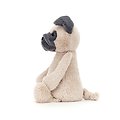 Peluche Jellycat chien – Bashful Pug – Medium BAS3PUG 31 cm