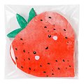 Serviette en papier en forme de fraise - Lot de 16