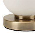 Lampe boule verre tactile à poser - Ardecor