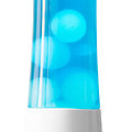 Lampe à lave 40 cm - Blanc - Liquide bleu & Lave Blanche
