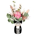 Vase Cache pot Monochrome Frida Kahlo - Sass and Belle