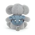 Peluche Jellycat Elephant à sac à dos - Backpack Elephant - BP4E 22 cm