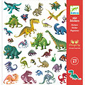 Pochette de 160 Stickers papier - Dinosaures