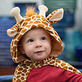 Cape deguisement enfant Girafe - 2/3 ans