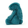 Peluche Jellycat bleu petrol – Bashful Mineral Blue bunny – Small BASS6MBB