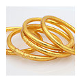 Bracelet Jonc Bouddhiste Or - S - Gold