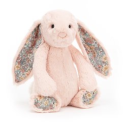 Peluche Jellycat lapin  – Blossom blush bunny – Small BL6BLU 18 cm