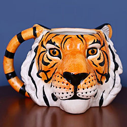 Mug tête de tigre luxe - Temerity Jones
