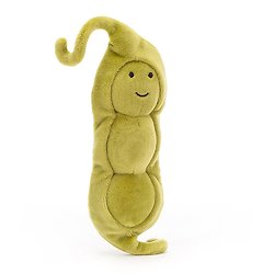 Peluche Jellycat Petit Pois – Vivacious Vegetable Pea - VV6PEA - 17 cm