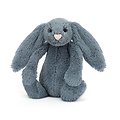 Peluche Jellycat bleu gris – Bashful Dusky Blue bunny – Small BASS6DUSKB 18cm