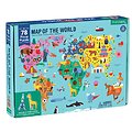 Puzzle 78 pièces - Carte du monde