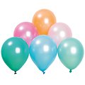 Ballons anniversaire Pastel Pearl - Lot de 12