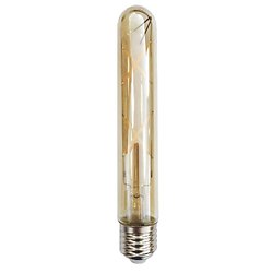 Ampoule led filament style Edison E27 4W - Tube ambré