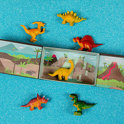 La tribu des dinosaures - 6 dinos en boite