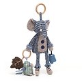 Jouet bébé Jellycat - Cordy Elephant - Activity Toy - SRA2E 28 cm