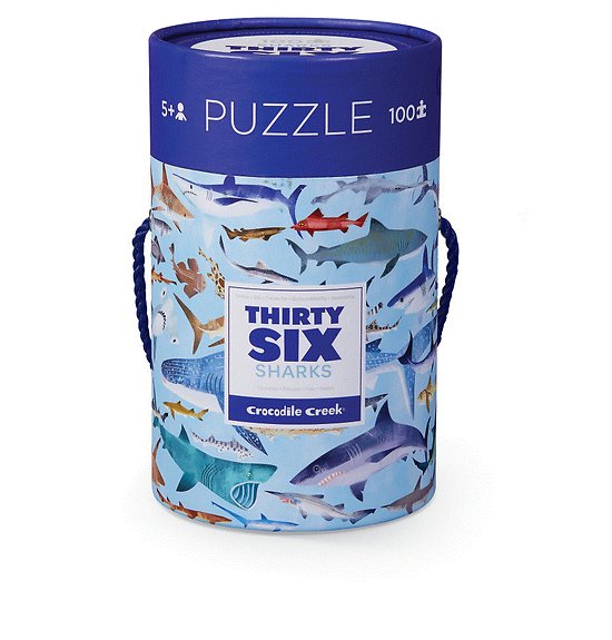Puzzle 100 pièces - 36 Requins