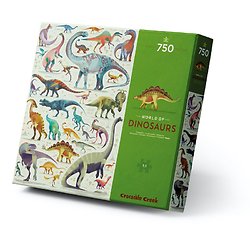Puzzle 750 pièces - Le monde des dinosaures