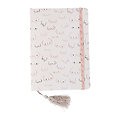 Petit cahier avec élastique et marque page pompon Boobies