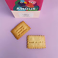 Coffret de 12 biscuits artisanaux Le French Biscuit - Amour