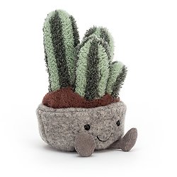 Peluche Jellycat Cactus - Silly Succulent Columnar Cactus - SS6COL 15 cm