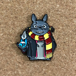 Pin's original Totoro x Harry Potter