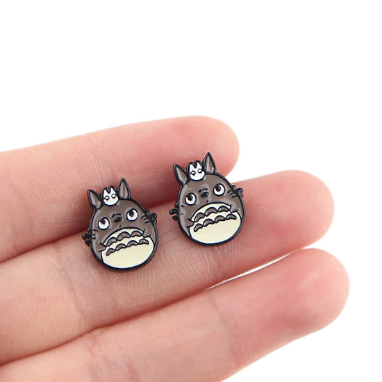 Boucles d'oreilles - Totoro