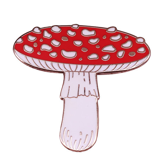 Pin's champignon rouge