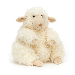 Peluche Jellycat Mouton - Bobbleton Sheep - BOBB2S 27 cm