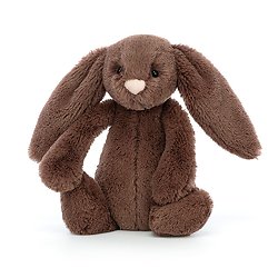 Peluche Jellycat Lapin Fudge – Fudge Bunny – Small BASS6FUD 18 cm